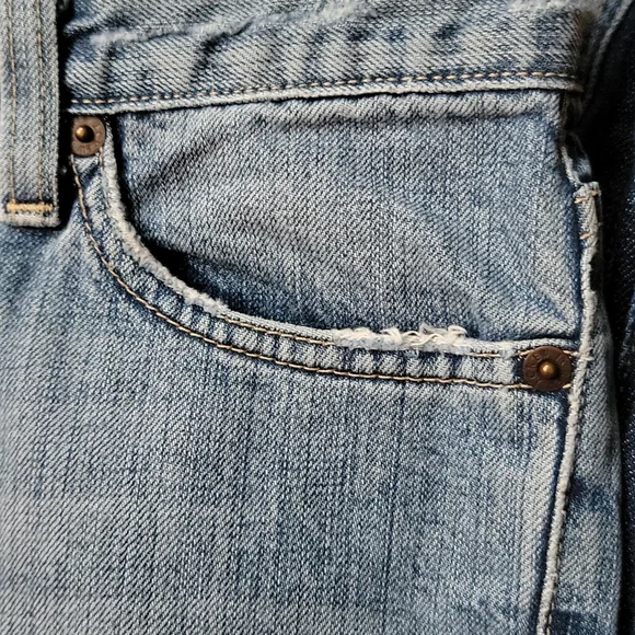 J.Crew Classic Button Fly Bootcut Jeans. SZ 6 100% cotton.... no stretch. - Picture 4 of 8